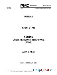 Datasheet PM5352 производства PMC-Sierra